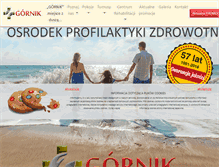 Tablet Screenshot of gornik.pl